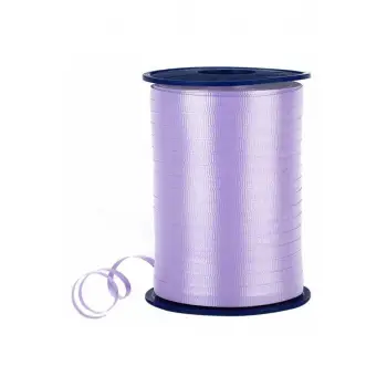 Lila Rengi  Rafya Şerit Kurdele 200 Metre ( En:8mm ) Balon Bağlama İpi Ve Süsleme Kurdelesi