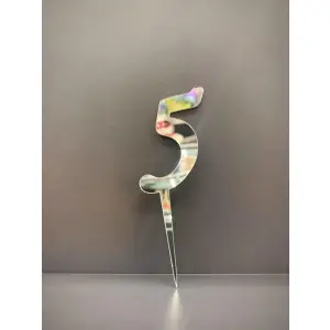 5 Rakam Pasta Üzeri Pleksi Rakam