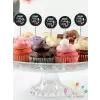 Cinsiyet Belirleme Partisi Konsept Süsleme Pasta Cupcake Kürdanı 10lu Cinsiyet Partisi Süs