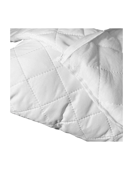 Fermuarlı Mikro Kapitoneli Yastık Alezi 50X70 6lı