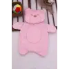 Ayıcık Nakışlı Yastıklı Welsoft Bebek Alt Açma Seti - Pembe