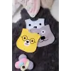 Bear Desenli 3lü Sıvı Geçirmez Bebek Mama Önlüğü 0-18 Ay - Sarı