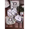 Kaplan Desenli 3lü Sıvı Geçirmez Microfiber Bebek Mama Önlüğü 0-18 Ay