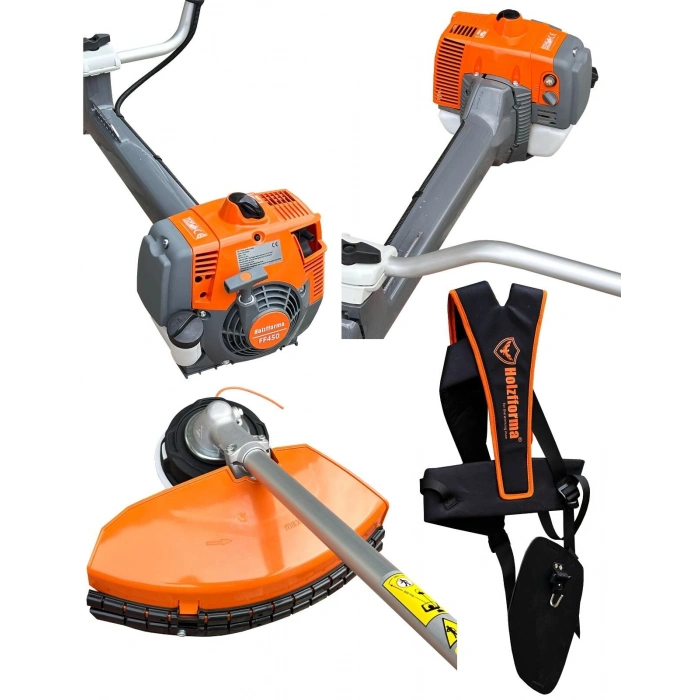 Holzfforma FF450 Motorlu Yan Tırpan 2,8 Hp Profesyonel Benzinli Tırpan