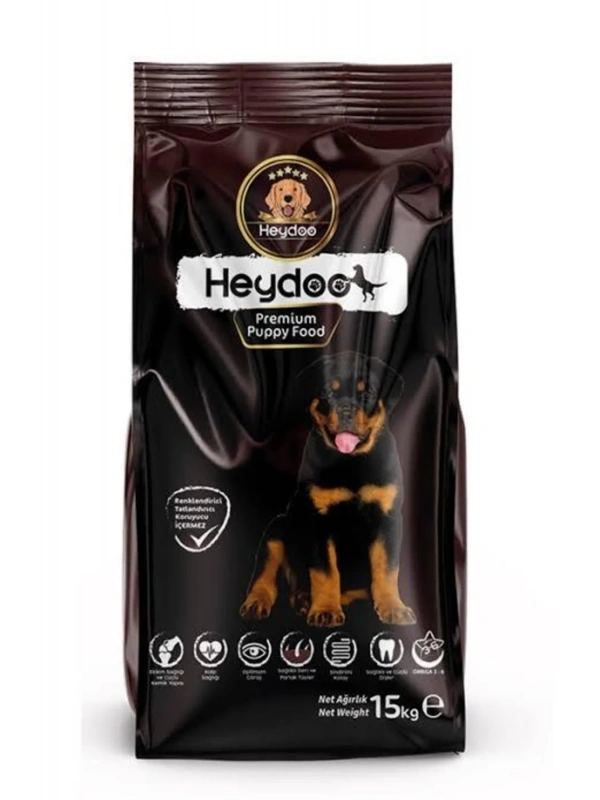 Heydoo Kuzu Etli 15 kg Yavru Köpek Maması