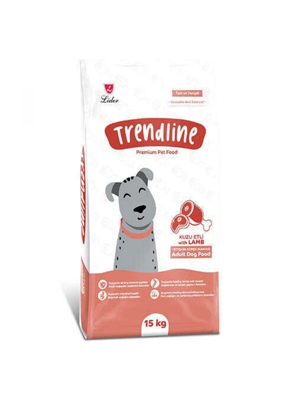 Trendline Kuzu Etli 15 kg Yetişkin Köpek Maması