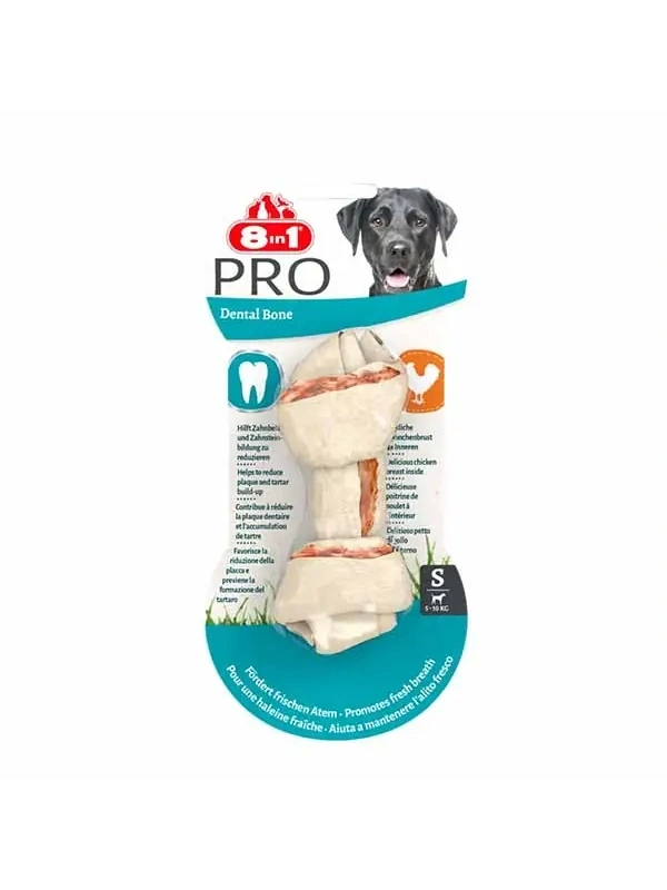 8In1 Delights Pro Dental Diş Sağlığı İçin Köpek Ödül Kemiği Tavuklu S - 35Gr