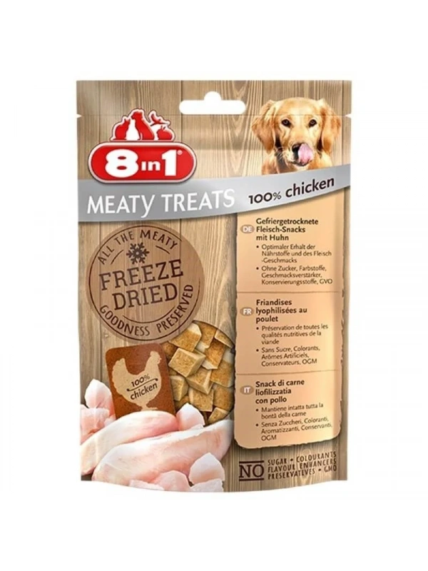 8İn1 Freeze Dried Tavuklu Doğal Ödül 50 Gr