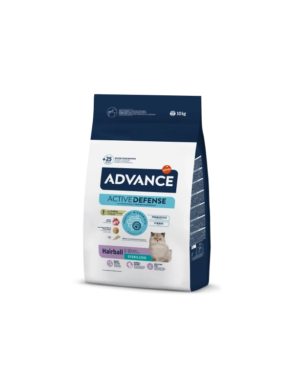Advance Cat Sterılızed Haırball 10 Kg