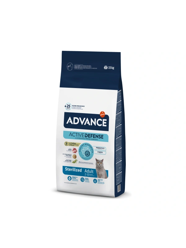 Advance Cat Sterılızed Turkey 15 Kg