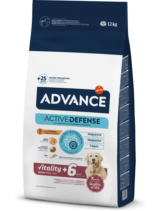 Advance Dog Maxı Senıor +6 Vıtalıty 12kg