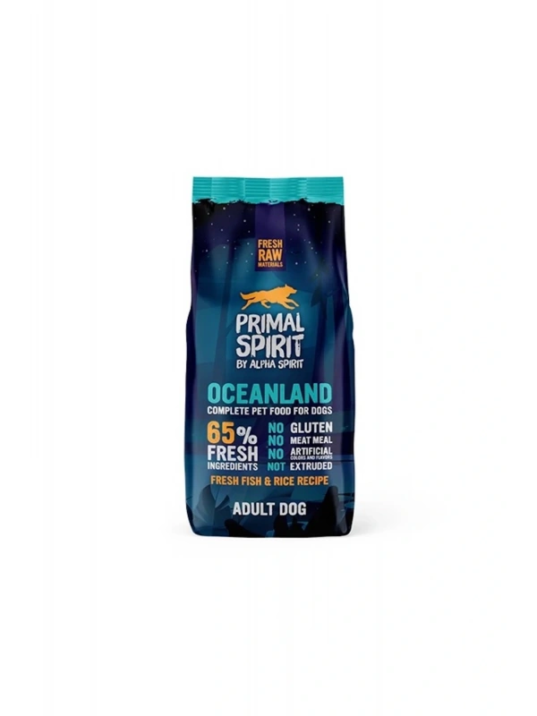 Alpha Spirit Primal Spirit 65% Oceanland Köpek Maması 12 Kg