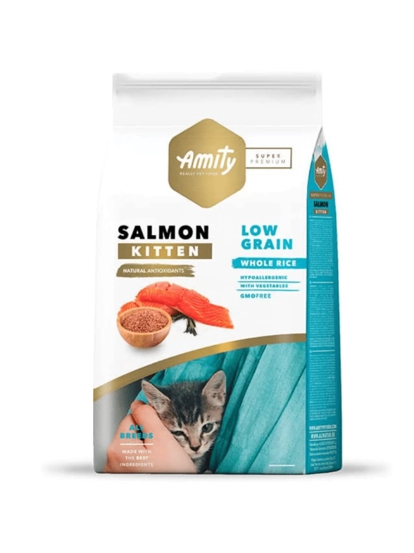 Amity SUPERPREMIUM LOWGRAINKITTEN SALMON 2 KG