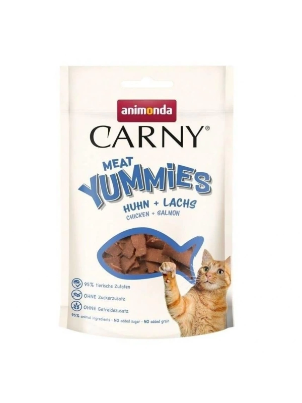 Animonda Carny Meat Tavuk Etli Ve Somonlu Etli Kedi Ödül Maması 50G