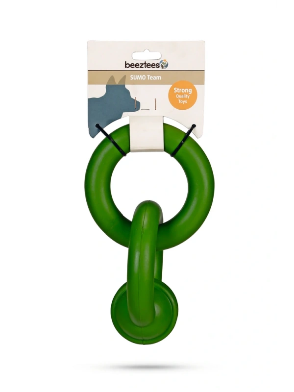 Beeztees Sumo Dayanıklı Dental Oyuncak Yeşil 24x1