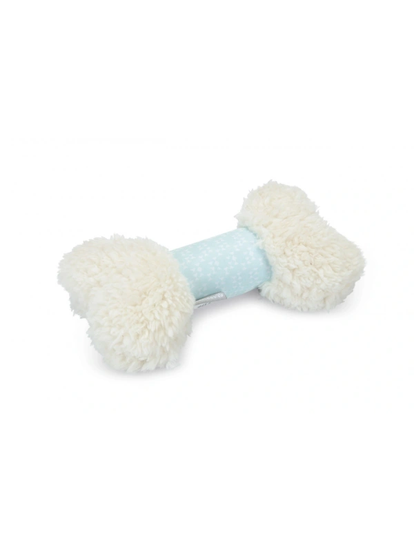 Beeztees Yavru Köpek Peluş Oyn. Kemik 21 Cm Beyaz