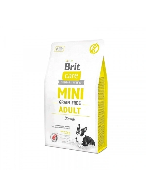 Brit Care Mini Tahılsız Kuzu Etli 7 kg Küçük Irk Yetişkin Köpek Maması