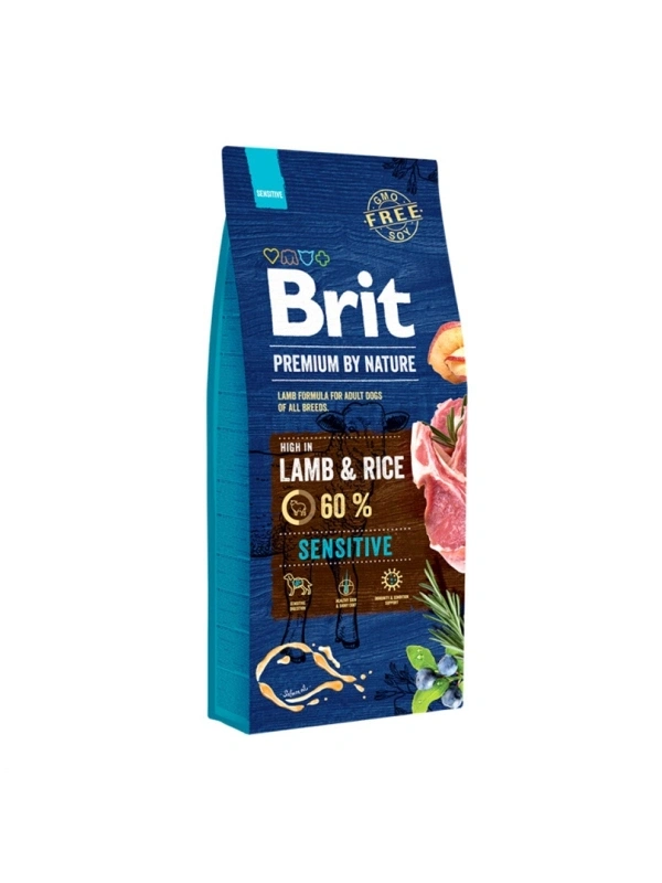 Brit Premium Nature Sensitive Kuzu Etli 15 kg Yetişkin Köpek Maması