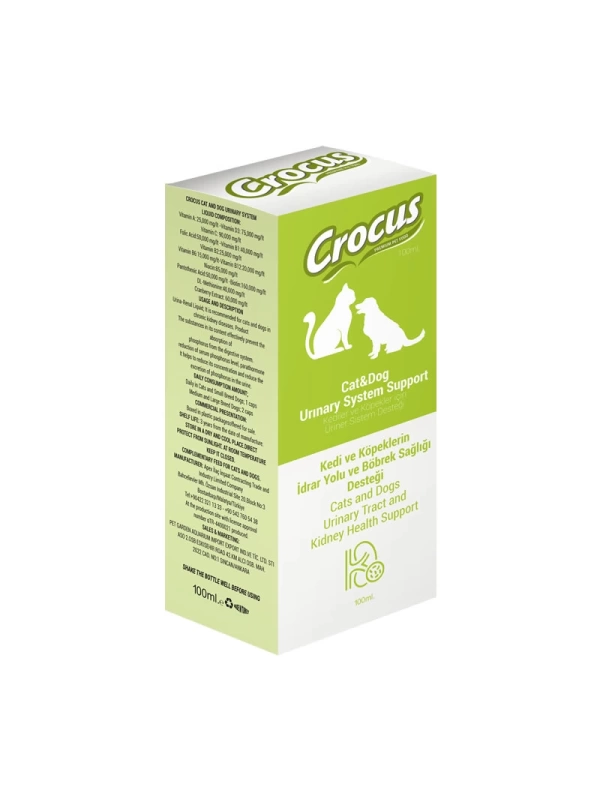 Crocus Kedi&köpek Üriner Sistem Destek 100ml