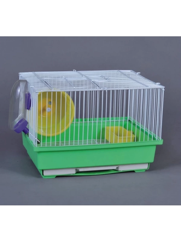 Dayang Hamster Kafesi Aksesuarlı 30x23x21
