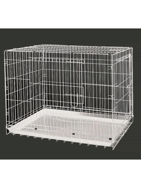 Dayang Köpek Kafesi Beyaz 108x69x77.5