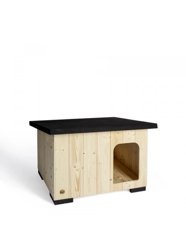 Doggi̇e Barka Model Ahşap Köpek Kulübesi̇ M