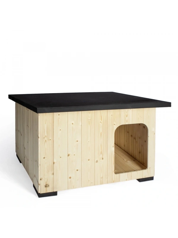 Doggi̇e Barka Model Ahşap Köpek Kulübesi̇ XL