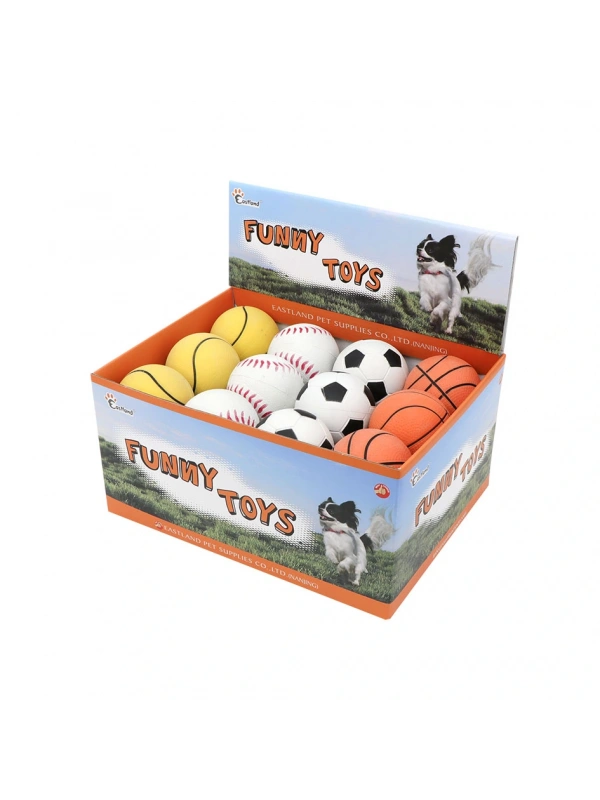 Eastland 24lü Plastik Top Seti Çap 6,3 Cm