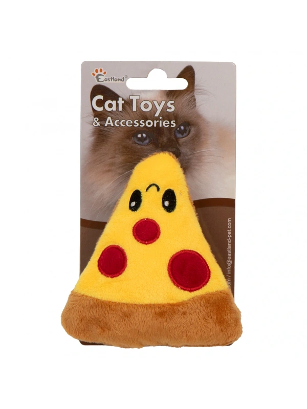 Eastland Catnipli Hışırtılı Peluş Pizza 11cm
