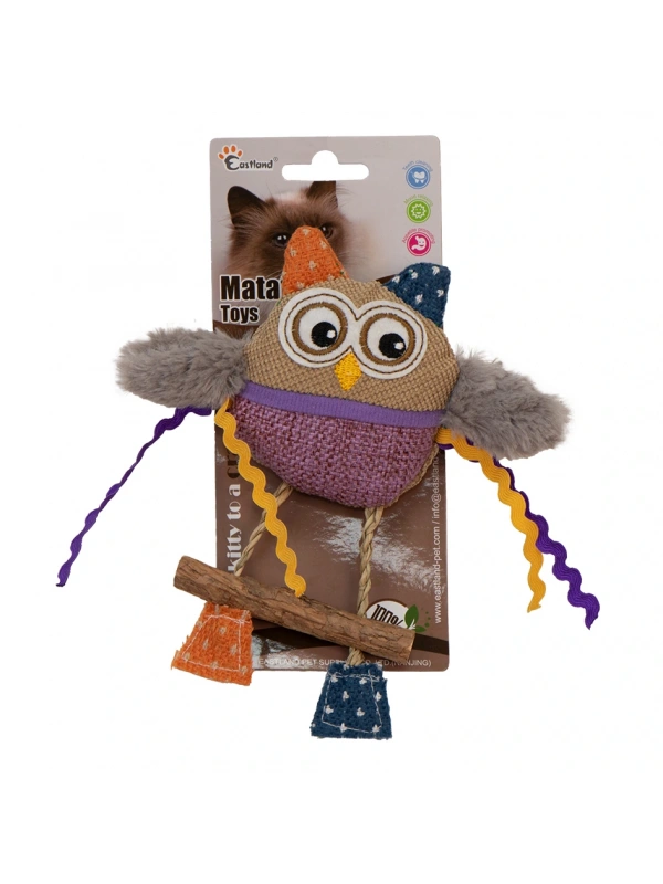 Eastland Catnipli Peluş Baykuş 16cm