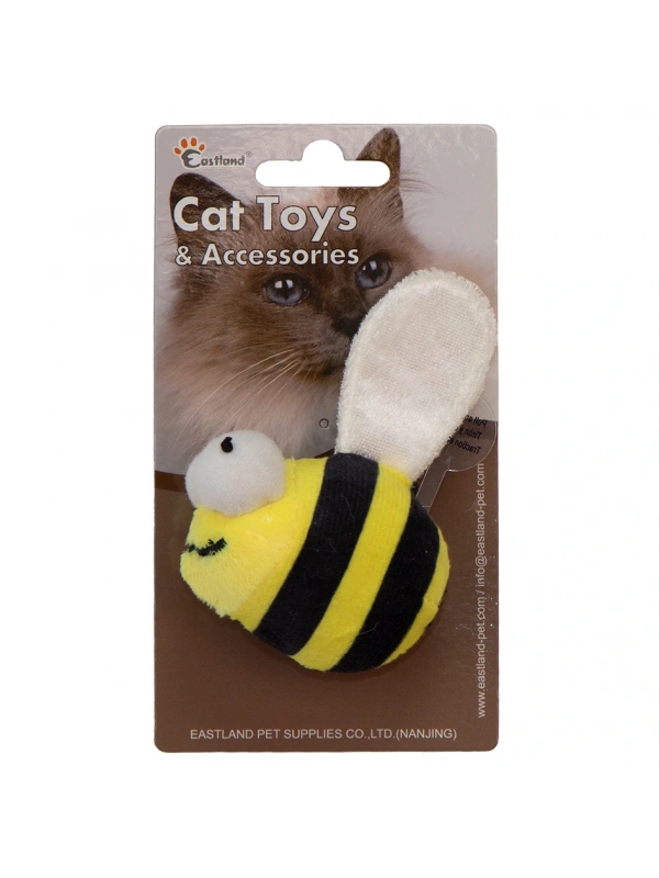 Eastland Catnipli Peluş Dijital Sesli Arı 6,5cm