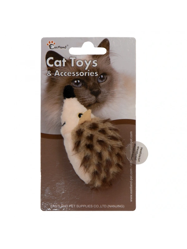 Eastland Catnipli Peluş Dijital Sesli Kirpi 9,5cm