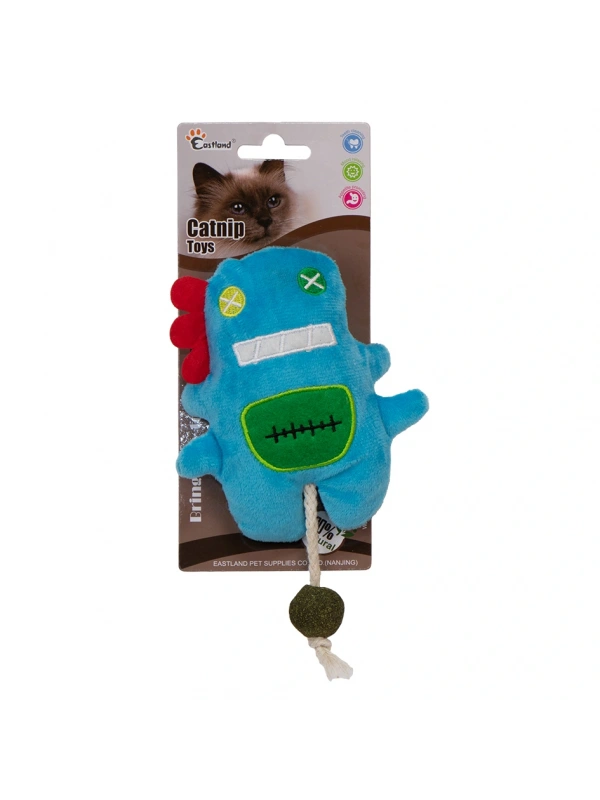Eastland Catnipli Peluş Mavi Canavar 18cm