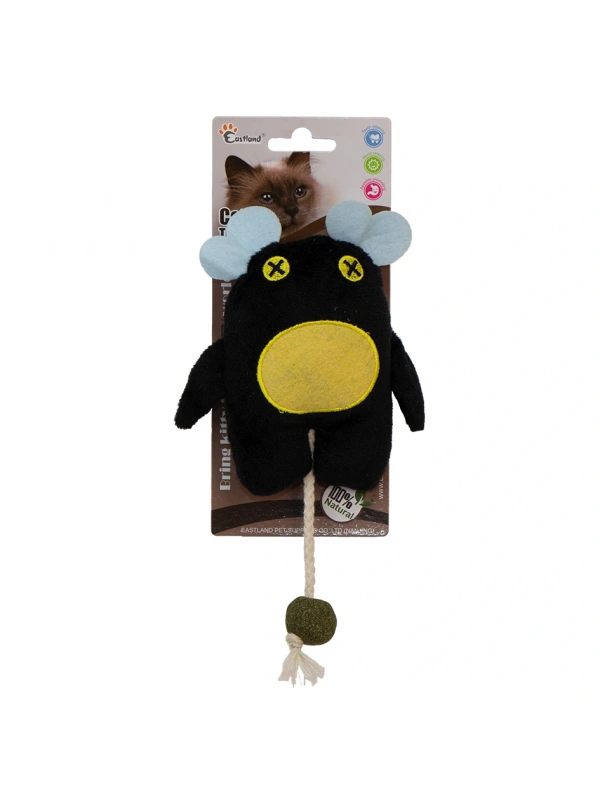 Eastland Catnipli Peluş Siyah Canavar 18cm
