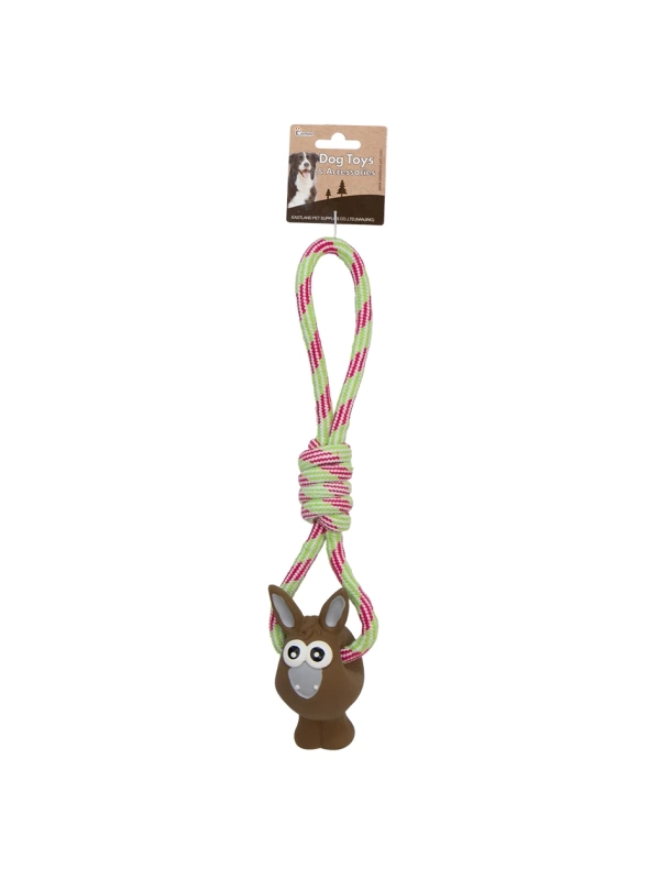 Eastland Düğümlü Stres İpli Peluş Eşek 42cm