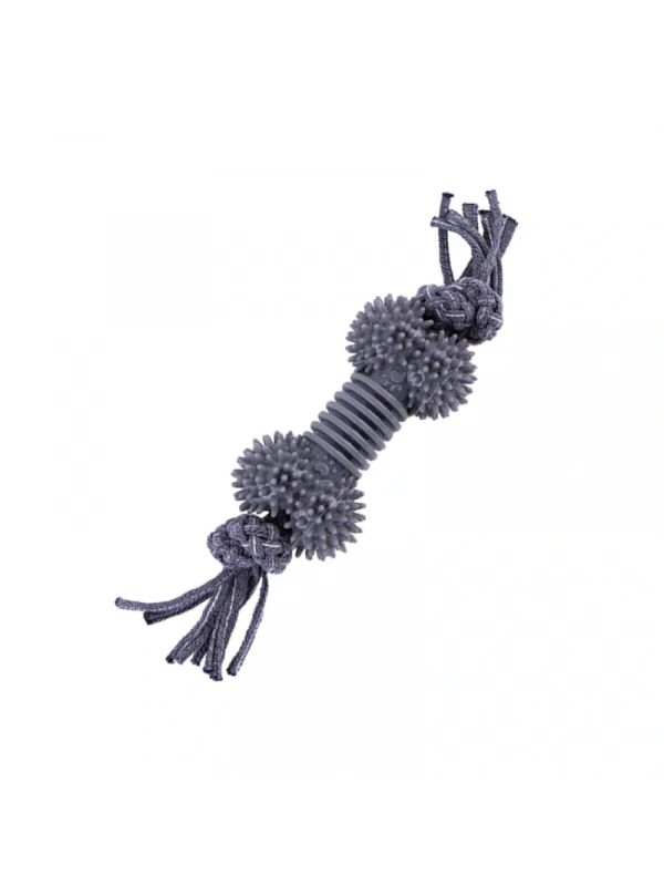 Eastland İpli Tpr Köpek Çiğ. Oyuncağı Dikenli 30cm Dikenli Kemik 30cm