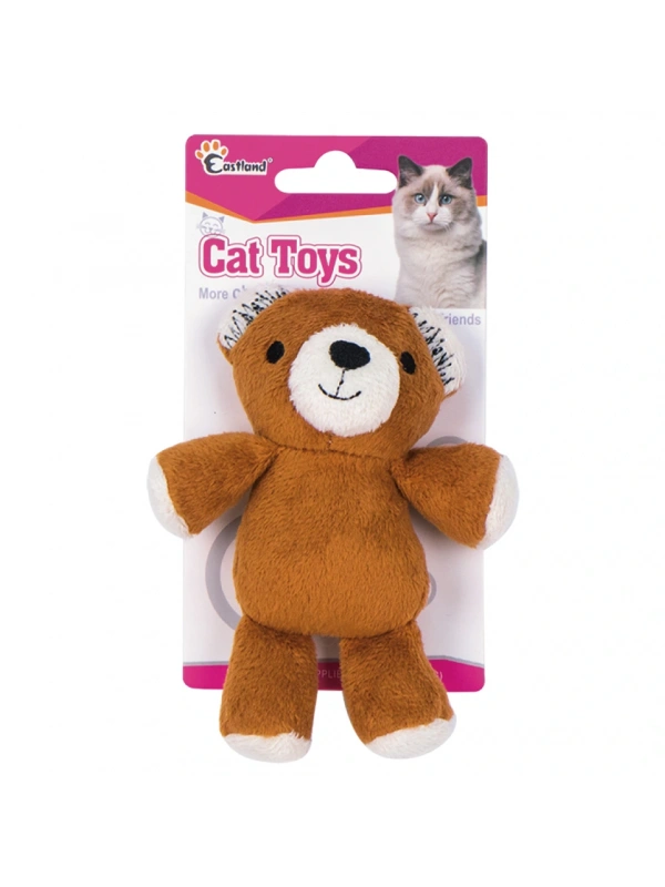 Eastland Kedi Otlu Peluş Ayıcık 12cm