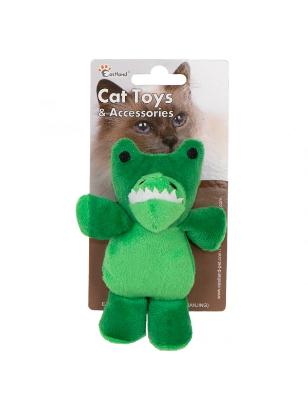 Eastland Kedi Otlu Peluş Timsah 12cm