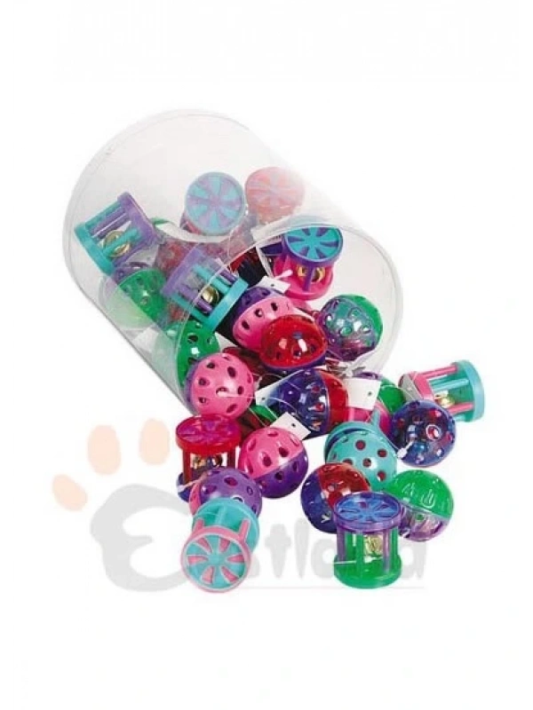 Eastland Kedi Oyuncağı Çıngıraklı Karışık 60 Adet