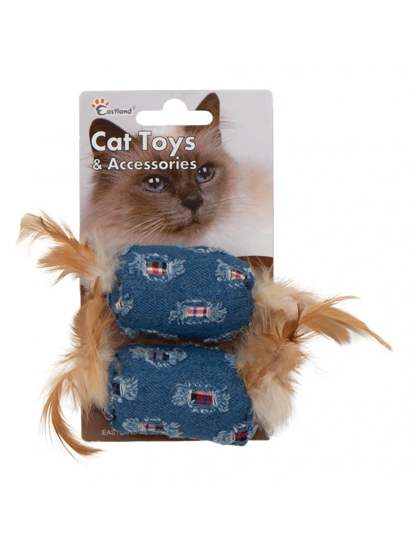 Eastland Öten Catnipli Tüylü Peluş Kedi Oyuncağı 6