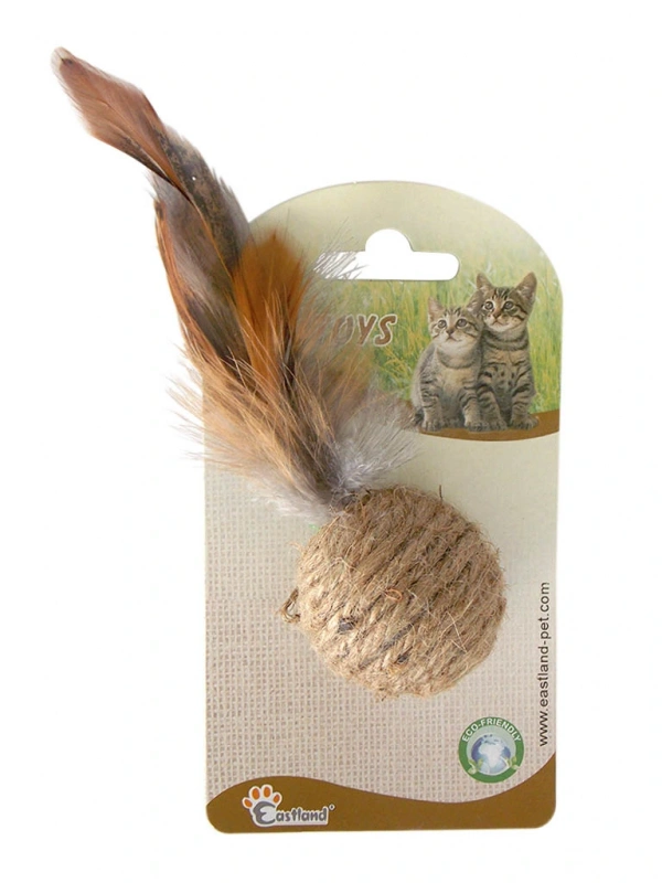 Eastland Tüylü Top Kedı Oyuncağı 4 Cm