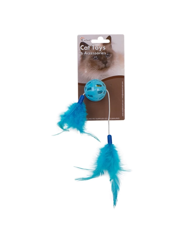 Eastland Tüylü Zilli Plastik Top-çap 4cm