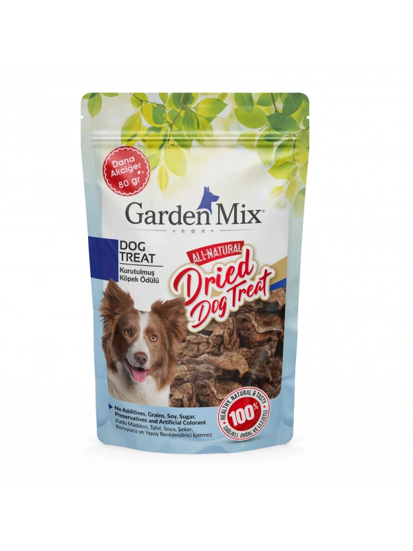 Garden Mix Kurutulmuş Dana Akciğer 80 Gr
