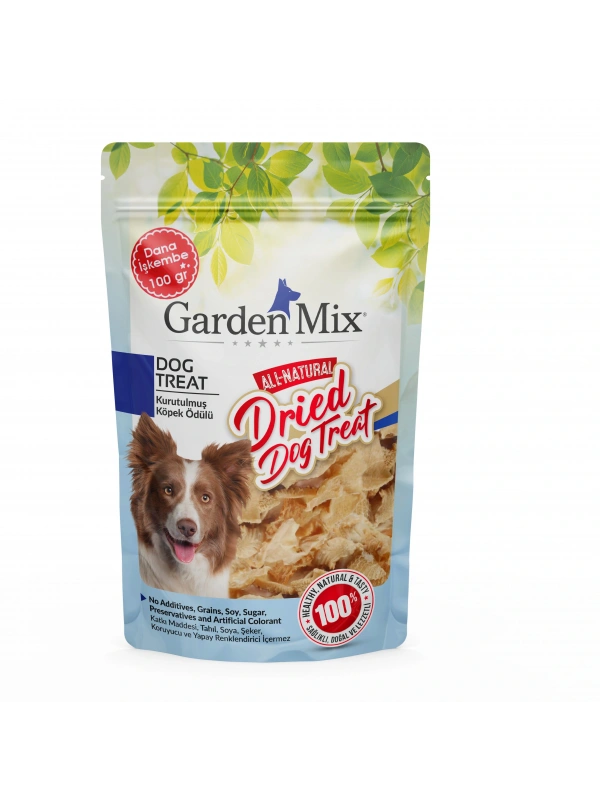 Garden Mix Kurutulmuş Dana İşkembe 100 Gr