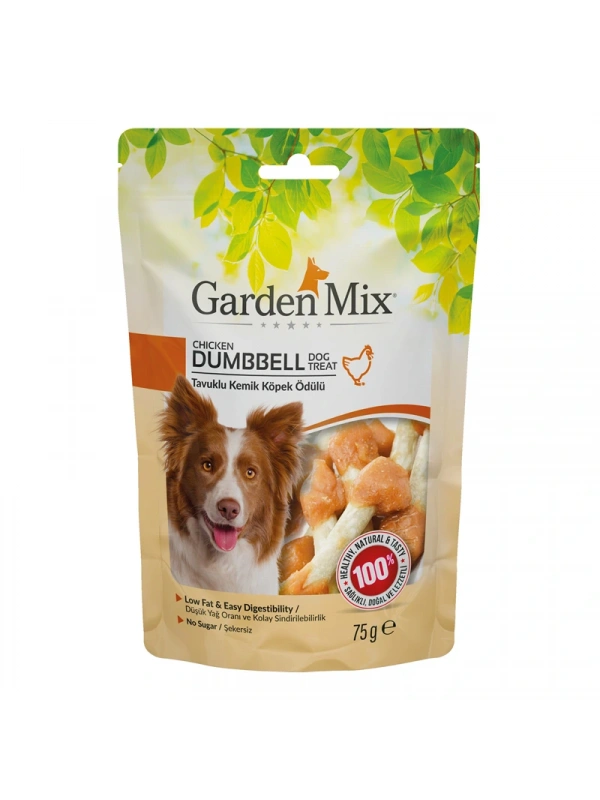 Garden Mıx Tavuklu Kemik Köpek Ödülü 75 Gr