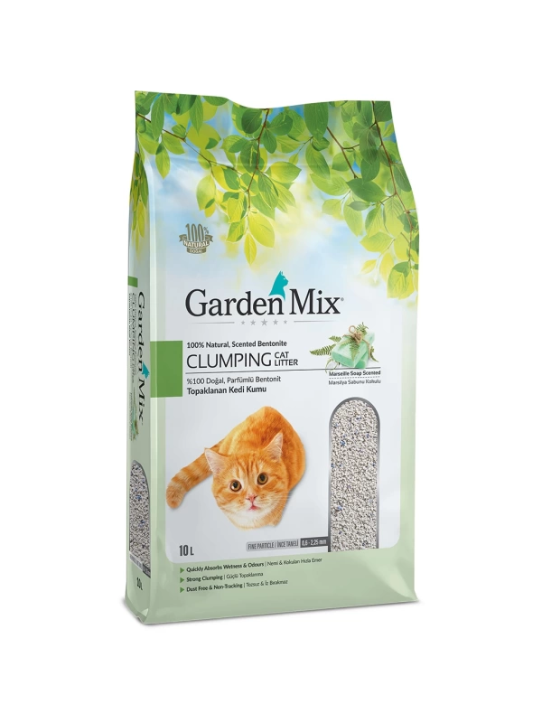 Gardenmıx Bentonit Marsilya Sabunu Kalın 10l