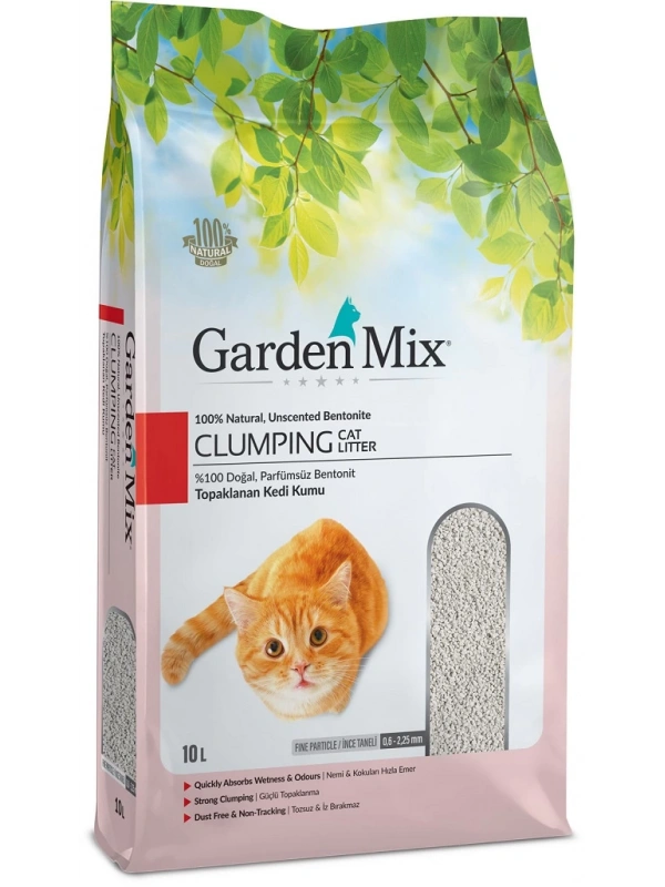 Gardenmix Bentonit Parfümsüz İnce 10l