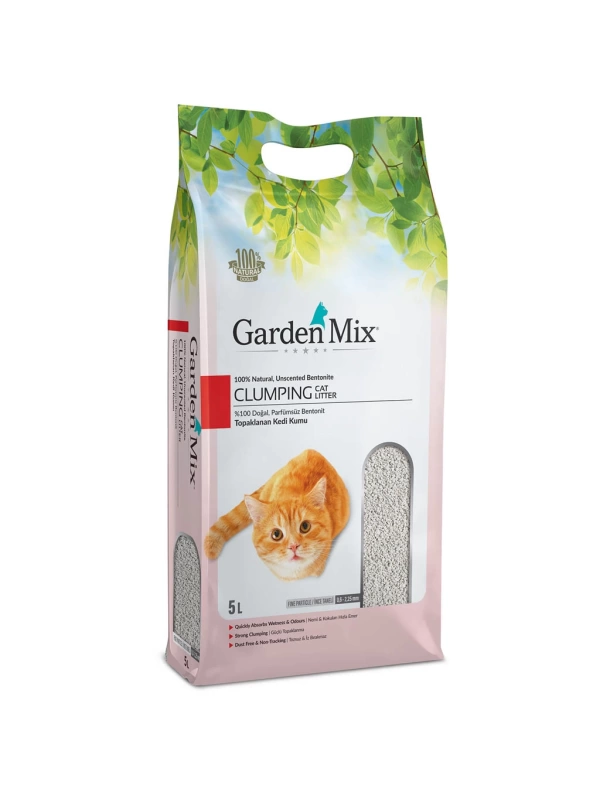 Gardenmix Bentonit Parfümsüz İnce 5l