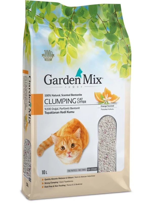 Gardenmix Bentonit Portakallı İnce 10l
