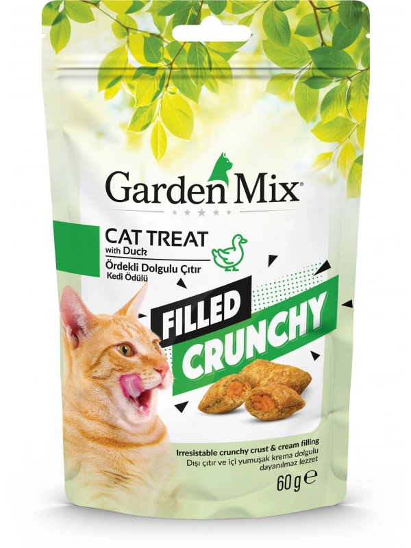 Gardenmix Ördekli İçi Dolgulu Kedi Ödülü 60gr
